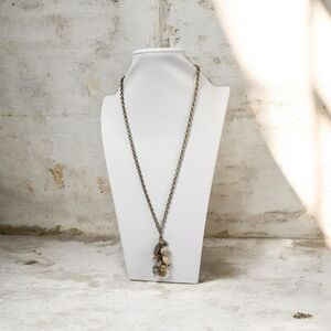 Beachy Shell Style Multicolor Beaded Charm Pendant Long Chain‎ Necklace Women